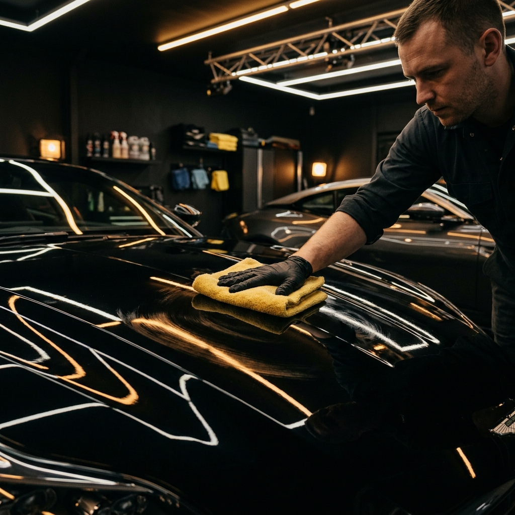 Professional car detailing at Detailonix Studio